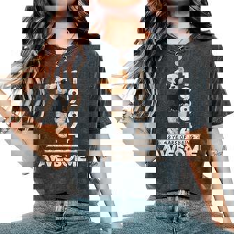 40Th Birthday 1984 Original Awesome Teddy Bear Women's Oversized Comfort T-Shirt - Thegiftio