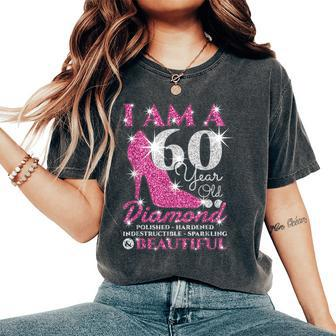 I Am A 60 Year Old Diamond 60Th Birthday Women's Oversized Comfort T-Shirt - Thegiftio UK