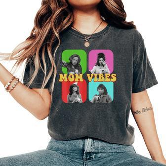 90’S Mom Vibes Vintage Mom Mother's Day Women's Oversized Comfort T-Shirt | Mazezy