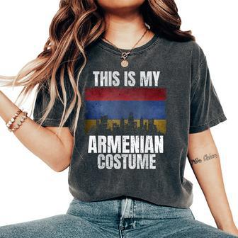 This Is My Armenian Costume For Vintage Armenian Women's Oversized Comfort T-Shirt - Monsterry AU