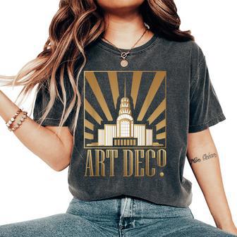 Art Deco For Architectural Poster Women's Oversized Comfort T-Shirt - Thegiftio UK