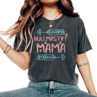 Bullmastiff Mama Bullmastiff Lover Owner Dog Mom Women's Oversized Comfort T-Shirt - Thegiftio UK