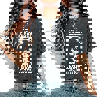 I Only Care About Anime Manga Nage Girl Anime Merch Women's Oversized Comfort T-Shirt - Thegiftio