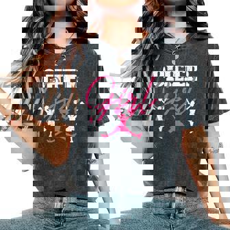 Cheer Team Cheerleading Cheering Girls Cheerleader Women's Oversized Comfort T-Shirt - Thegiftio