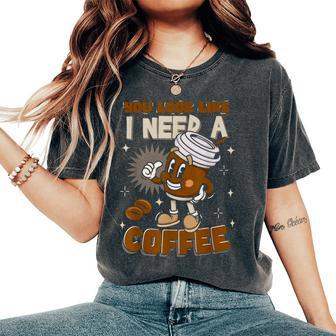 Coffee Lover Coffee Barista Women's Oversized Comfort T-Shirt | Mazezy