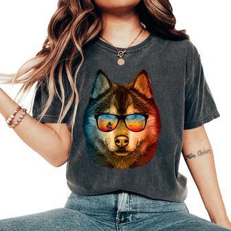 Cool Siberian Husky T For Boys & Girls Women's Oversized Comfort T-Shirt - Thegiftio UK
