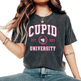 Cupid Est 1823 University Valentine’S Day Couple Boys Girls Women's Oversized Comfort T-Shirt - Monsterry DE
