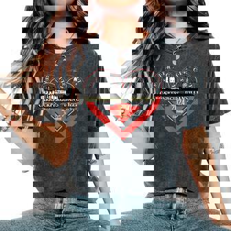 Danville Carrickfergus Sister Cities 2024 Women's Oversized Comfort T-Shirt - Thegiftio