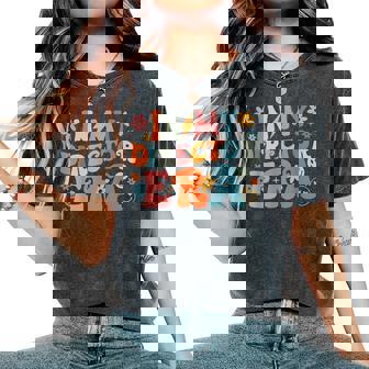 In My Director Era Groovy Vintage Director Saying Quote Women's Oversized Comfort T-Shirt | Seseable CA