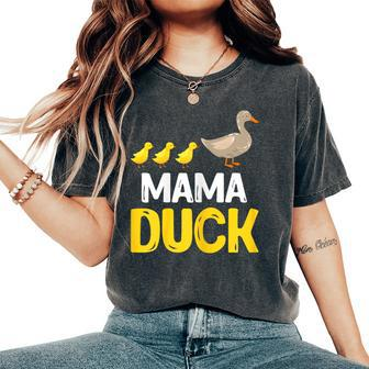 Ducks Duck Lover Mama Duck Women's Oversized Comfort T-Shirt - Monsterry DE