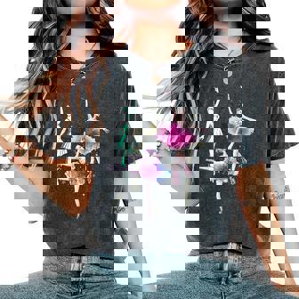 En Pointe Dancer Girls Ballerina Dance Ballet Women's Oversized Comfort T-Shirt - Thegiftio