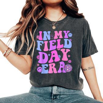 In My Field Trip Era Retro Groovy Teacher Field Day 2024 Women's Oversized Comfort T-Shirt - Monsterry CA