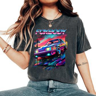 Foxbody Foxbody Nation Foxbody Stang Car Enthusiast Women's Oversized Comfort T-Shirt - Monsterry DE