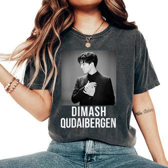 Fun Team Dimash Dear Dimash Qudaibergen Singer Dimashi Dears Women's Oversized Comfort T-Shirt - Thegiftio UK