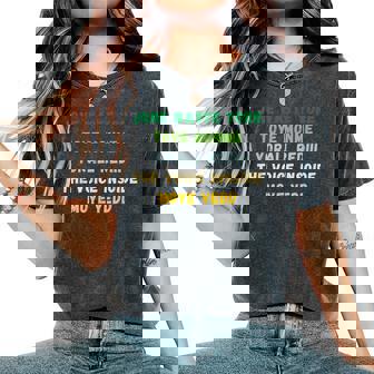 Jone Waste Your Miss You Jone Waste Yore Toye Monme Women's Oversized Comfort T-Shirt | Mazezy