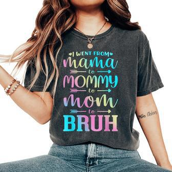 For Mom And Son Bruh Women's Oversized Comfort T-Shirt - Seseable