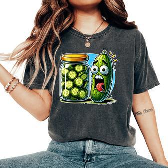 Pickle Surprise Women Women's Oversized Comfort T-Shirt - Monsterry