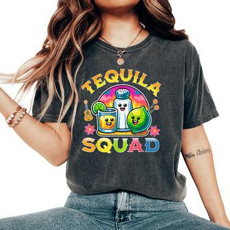 Tequila Squad Cinco De Mayo Women's Oversized Comfort T-Shirt - Thegiftio UK