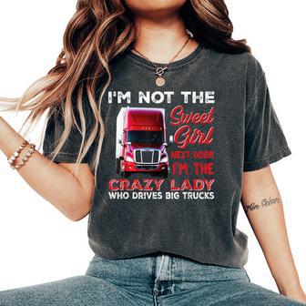 Truck Driver Ladies Trucker Women's Oversized Comfort T-Shirt - Thegiftio UK