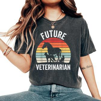 Future Veterinarian Boy Girl Veterinary Vet Costume Women's Oversized Comfort T-Shirt - Monsterry AU