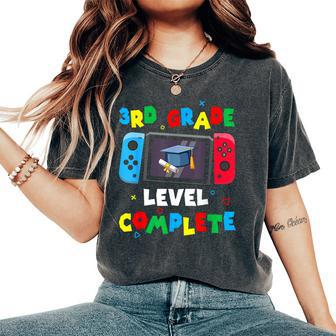 Game Controller Level 3Rd Grade Complete Boys Graduation Women's Oversized Comfort T-Shirt - Seseable