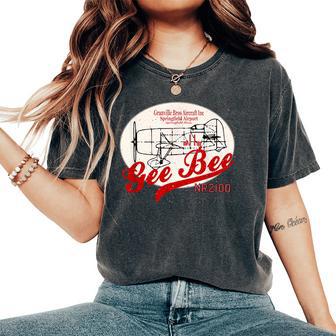 Gee Bee Model R Super Sportster Women's Oversized Comfort T-Shirt - Monsterry AU