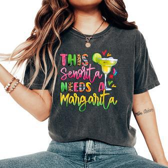 This Girl Margarita Mexican Fiesta Cinco De Mayo Women's Oversized Comfort T-Shirt | Mazezy
