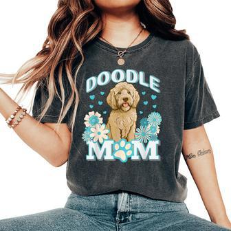 Goldendoodle Doodle Dog Mom Mum Women's Oversized Comfort T-Shirt - Seseable