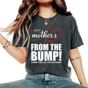 Happy Mother's Day From The Bump Pregnancy Women's Oversized Comfort T-Shirt - Thegiftio UK