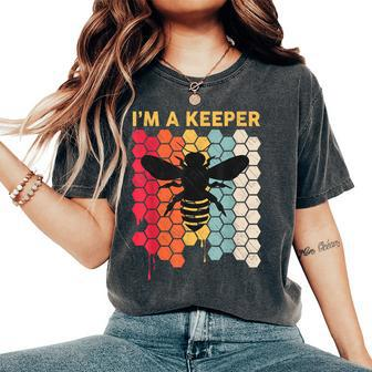 I'm A Bee Keeper Honey Beekeeping Husband Women's Oversized Comfort T-Shirt - Monsterry