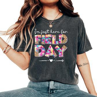 I'm Just Here For Field Day 2023 Last Day Of School Teacher Women's Oversized Comfort T-Shirt - Monsterry