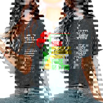 July 4Th Junenth 1865 Because My Ancestors Girls Women's Oversized Comfort T-Shirt | Mazezy