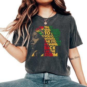Junenth 2024 Celebrate Black Freedom History Month Women's Oversized Comfort T-Shirt - Monsterry