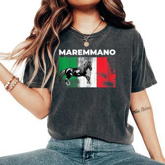 Maremmano Italian Horse Women's Oversized Comfort T-Shirt - Monsterry