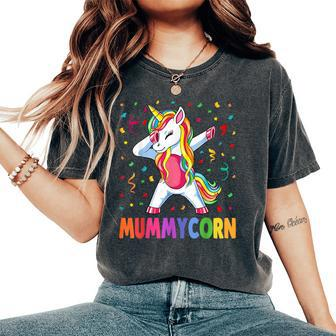Mummycorn Mummy Unicorn Mother's Day For Mum Women Women's Oversized Comfort T-Shirt - Thegiftio UK