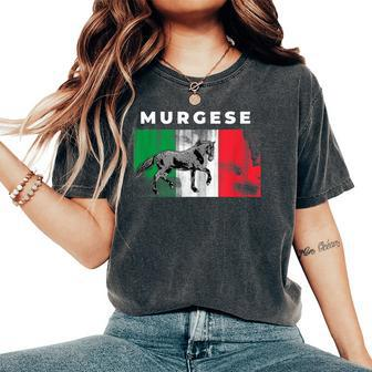 Murgese Italian Horse Women's Oversized Comfort T-Shirt - Monsterry
