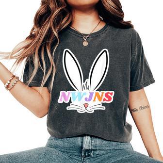 Newjeans New Jeans Nwjns Kpop Adults Ns Women's Oversized Comfort T-Shirt - Thegiftio UK