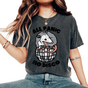 Opossum All Panic No Disco Possum Scream Kid Women's Oversized Comfort T-Shirt - Monsterry CA