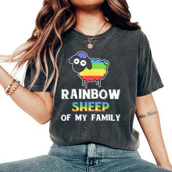 Pride Month Rainbow Gay Cute Animal Equality Lgbt Women's Oversized Comfort T-Shirt - Monsterry DE