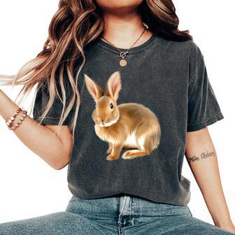 Rabbit For Girl Rabbit Rabbit For Women Women's Oversized Comfort T-Shirt - Thegiftio UK