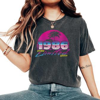 Retro Sunset 1986 Limited Edition Vintage Women's Oversized Comfort T-Shirt - Monsterry AU