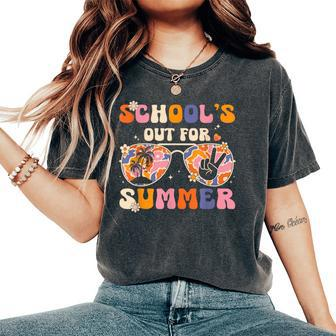 School's Out For Summer Teacher Last Day Of School Women's Oversized Comfort T-Shirt - Seseable