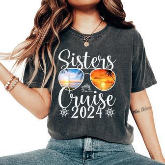 Sister's Cruise 2024 Sister Toddler Weekend Trip Women's Oversized Comfort T-Shirt - Thegiftio UK