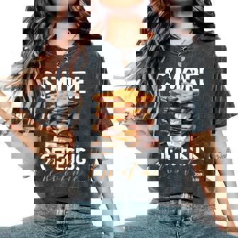 S'more Of Jesus Less Of Me Christian Smore Women's Oversized Comfort T-Shirt - Thegiftio