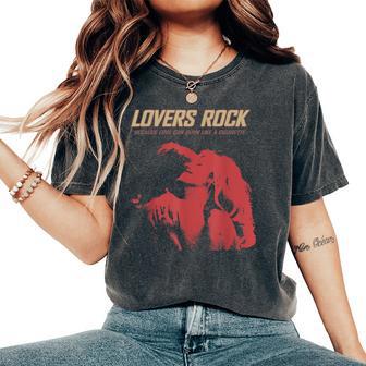 Tv Retro Girl French Vintage Exit Lovers 90S Rock Women's Oversized Comfort T-Shirt - Thegiftio UK
