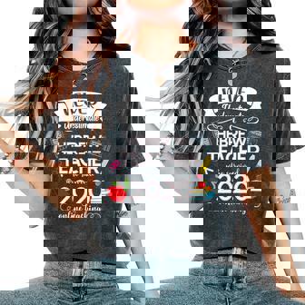 Never Underestimate A Hebrew Teacher Who Survived 2020 Women's Oversized Comfort T-Shirt | Mazezy