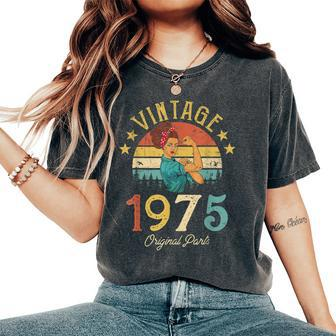 Vintage 1975 Made In 1975 47Th Birthday 47 Years Old Women's Oversized Comfort T-Shirt - Monsterry CA