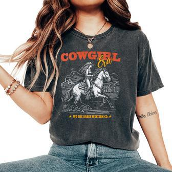 Western Cowgirl Era Vintage 90S Women's Oversized Comfort T-Shirt - Monsterry CA