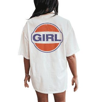 Girl Pamela 90S Nerd Geek Graphic Women's Oversized Comfort T-Shirt Back Print - Thegiftio UK