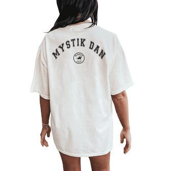Horse Racing Mystik Dan Winner 2024 Betting Women's Oversized Comfort T-Shirt Back Print | Mazezy